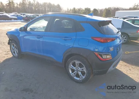 2022 Hyundai Kona Sel from USA, damaged, VIN KM8K6CAB3NU923125